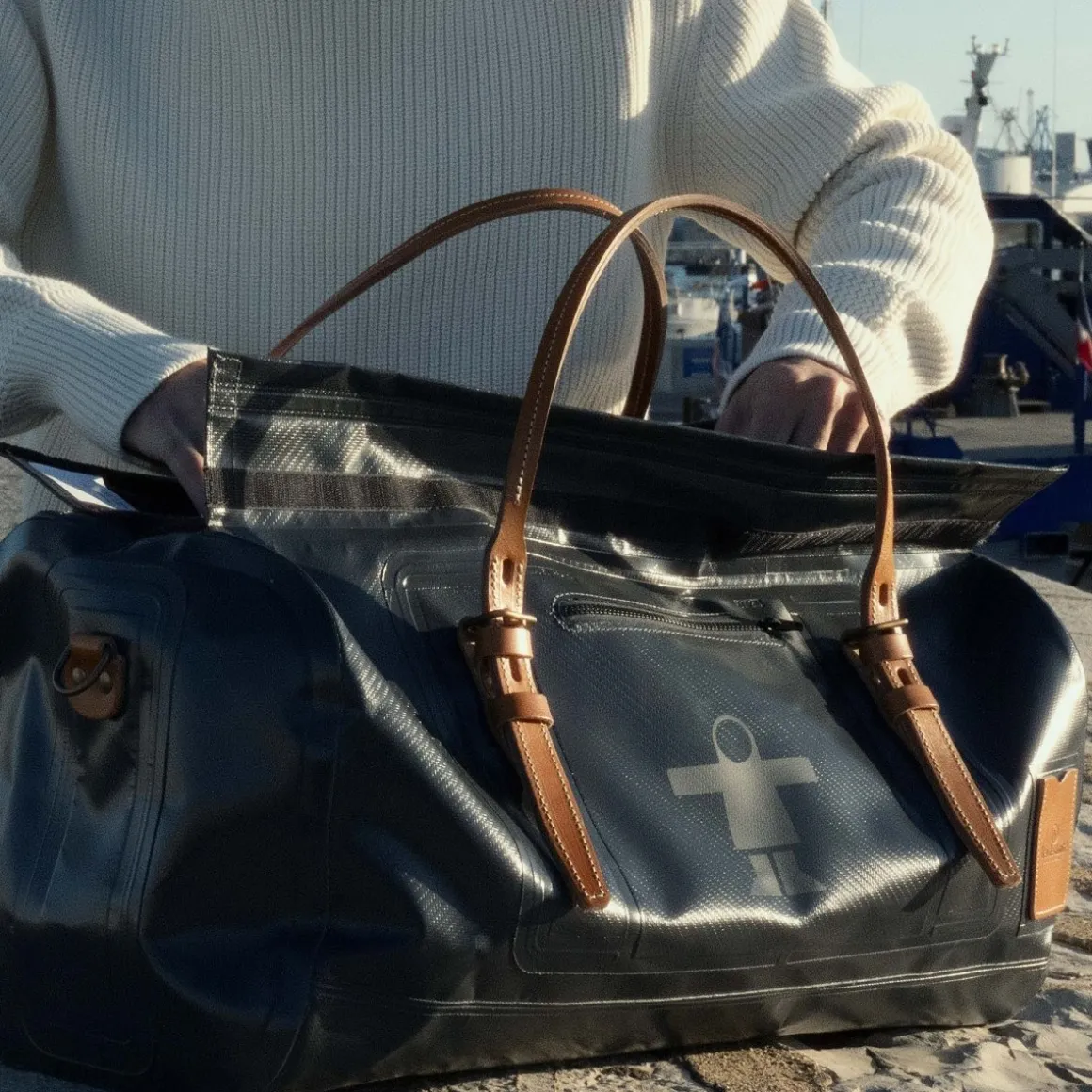 GUY COTTEN x BLEU DE CHAUFFE Mariners’ bag