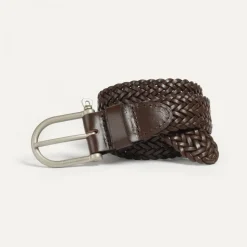 Manille Belt / braided leather