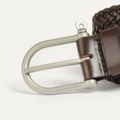 Manille Belt / braided leather