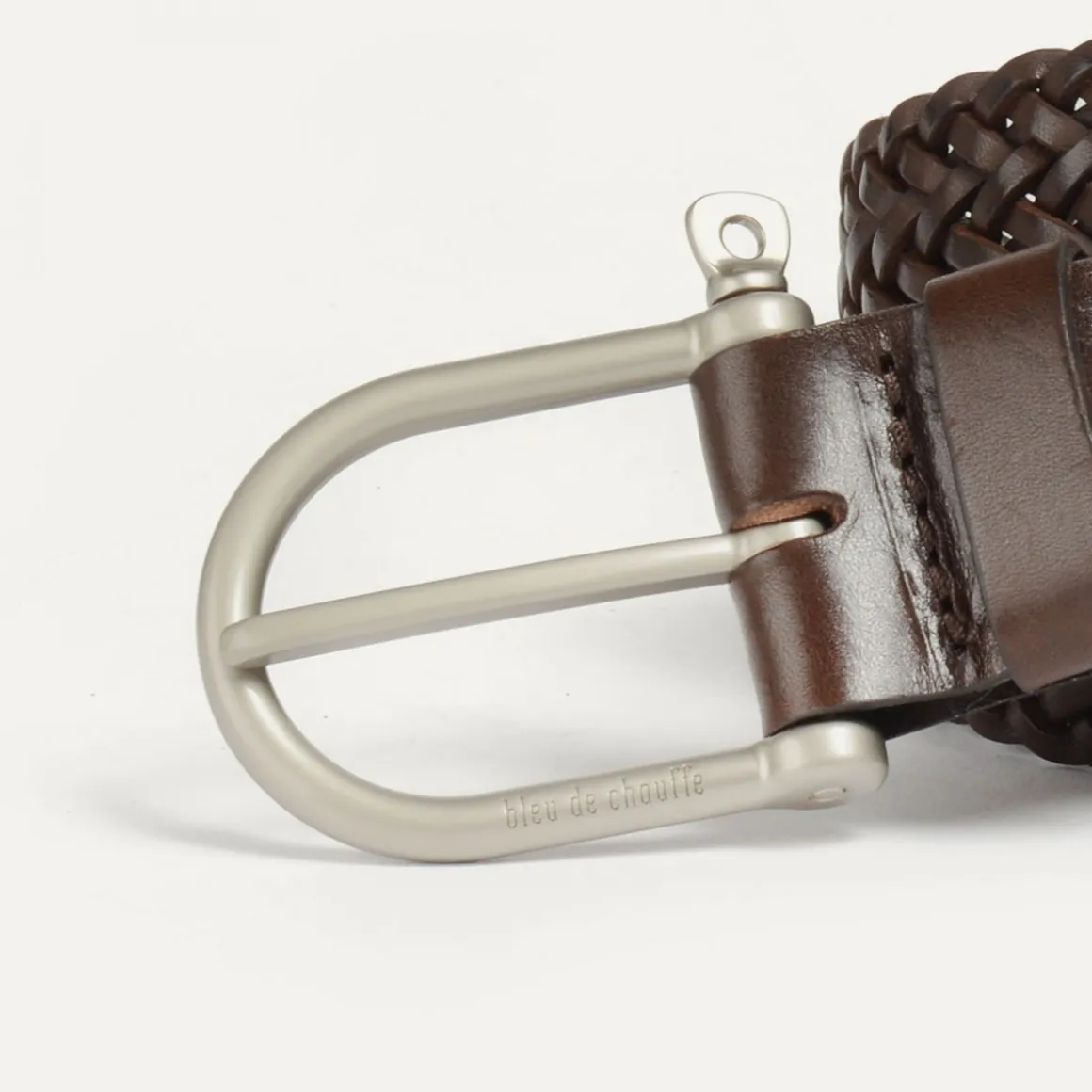 Manille Belt / braided leather